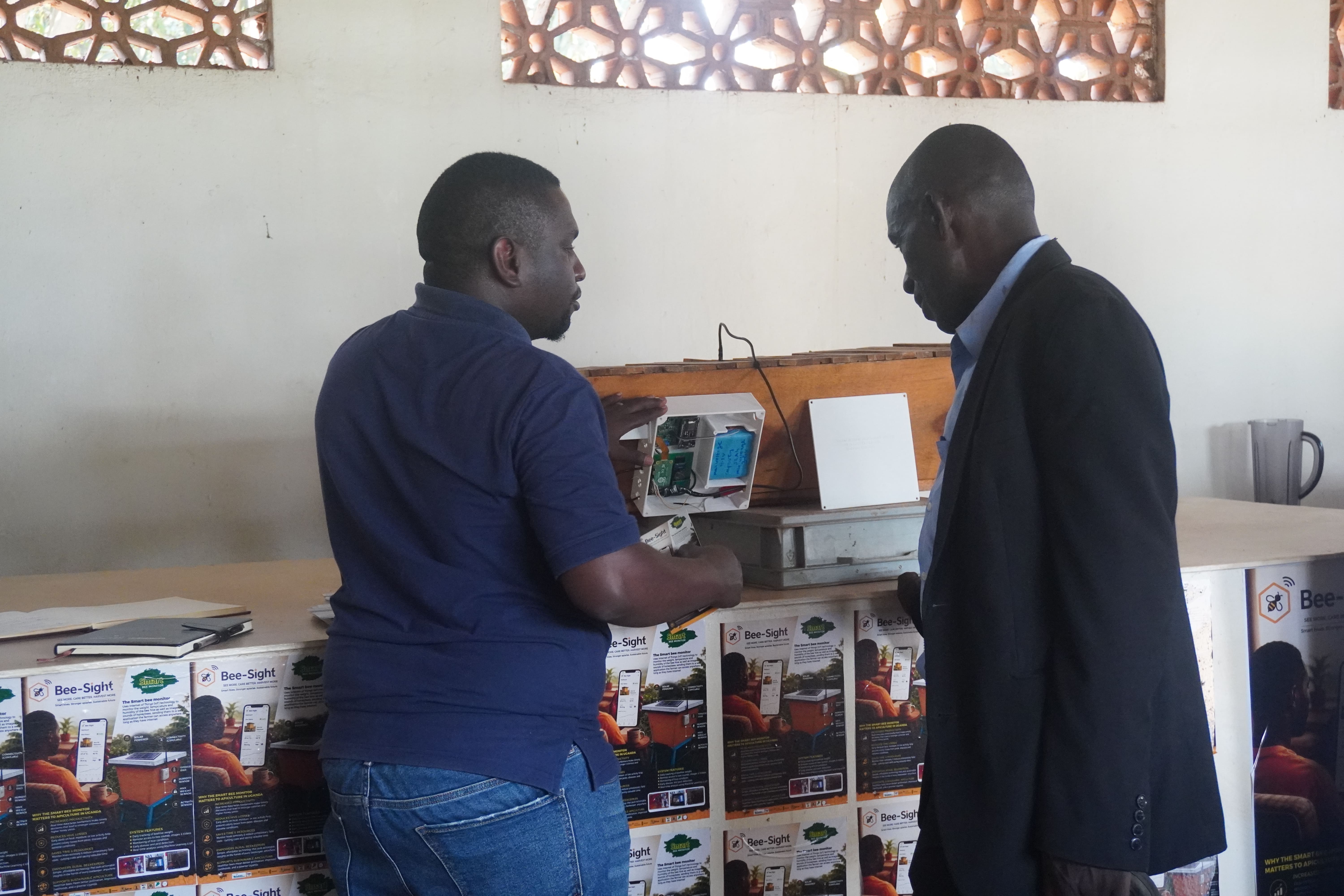 From Exhibition to Impact: Farmers Engage with IoT-Powered Solutions for Smarter Agriculture.